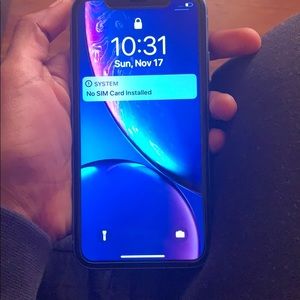 iPhone XR blue